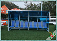 OEM Soccer Field Equipment Portable Football Substitute Bench For Vip Seats