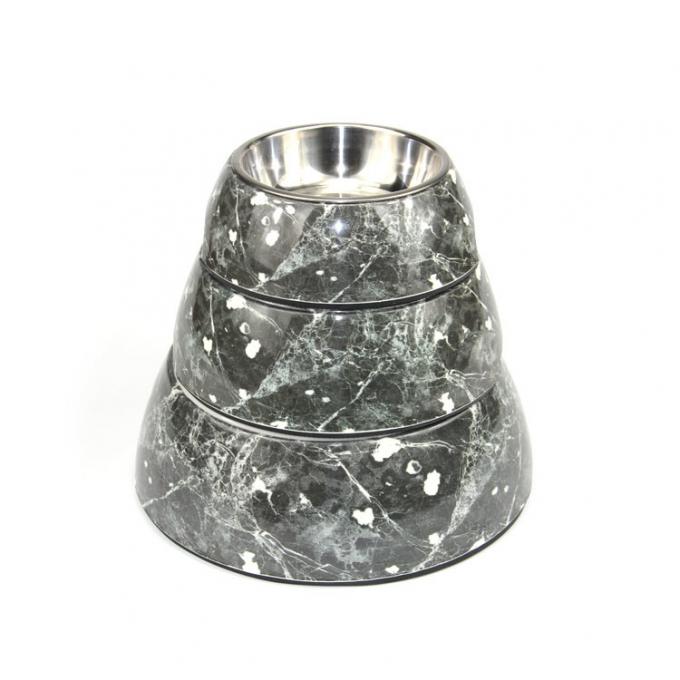 Animal familier de haute qualit&eacute; en gros alimentant la cuvette de chien d'os d'acier inoxydable 2