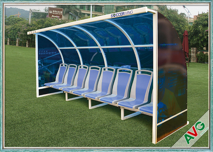 Équipement de terrain de football portable Bench de remplacement de football pour sièges VIP test123