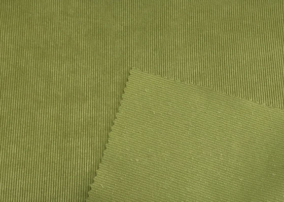 Les vêtements de tissu de velours côtelé de Nyloy étirent le tissu Grey Blue vert de velours côtelé