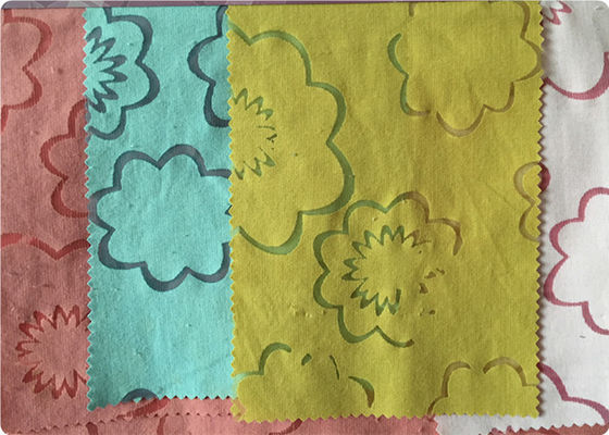 Tissu floral imprimé fait sur commande d'habillement de tissus de vêtement/sofa/chemise