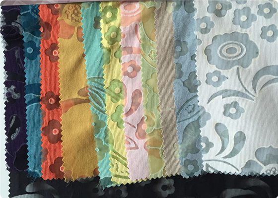 Tissu floral imprimé fait sur commande d'habillement de tissus de vêtement/sofa/chemise