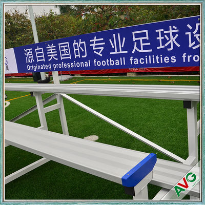 Chaises en plastique de protection UV/en aluminium escamotables de stade de football de blanchisseur