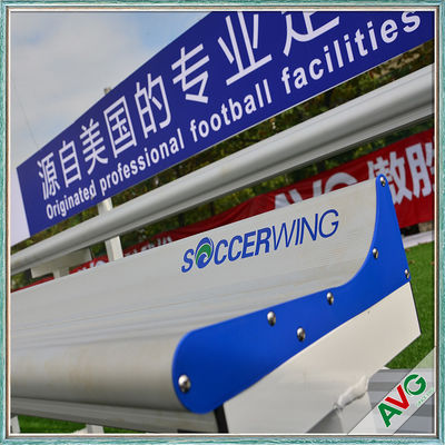 Chaises en plastique de protection UV/en aluminium escamotables de stade de football de blanchisseur