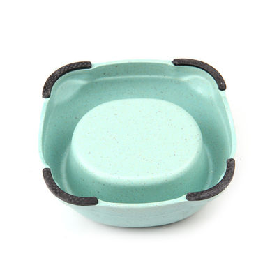 Double Dog& portatif en bambou durable Cat Food Bowl avec le meilleur prix