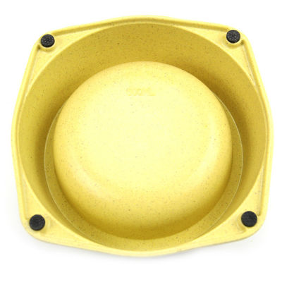 Excellent saladier en bambou matériel d'animal familier de trois tailles