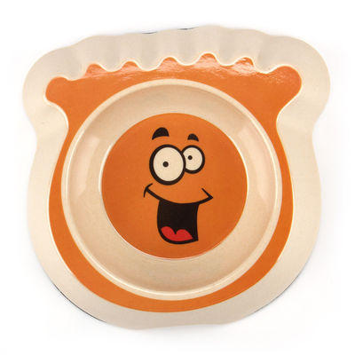 Bel animal familier en bambou mignon Cat Food Bowls de fibre