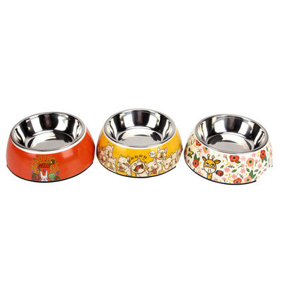 Alimentation adaptée aux besoins du client et acier inoxydable Dog& Cat Bowl de cuvette d'animal familier