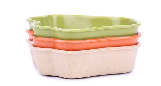 Bol en bambou d'aliment pour animaux familiers de chiot des prix raisonnables avec la plus défunte conception