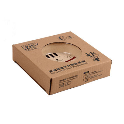 Cuvette de alimentation de Cat&Dog d'animal familier en bambou mignon et Nice d'aspect