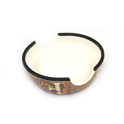 Cuvette de Cat Bowls Pet Feeder Pet de chien d'acier inoxydable