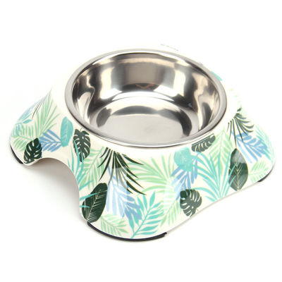 Animal familier en gros Cat Dog Food Water Bowl de cuvette de chien d'acier inoxydable